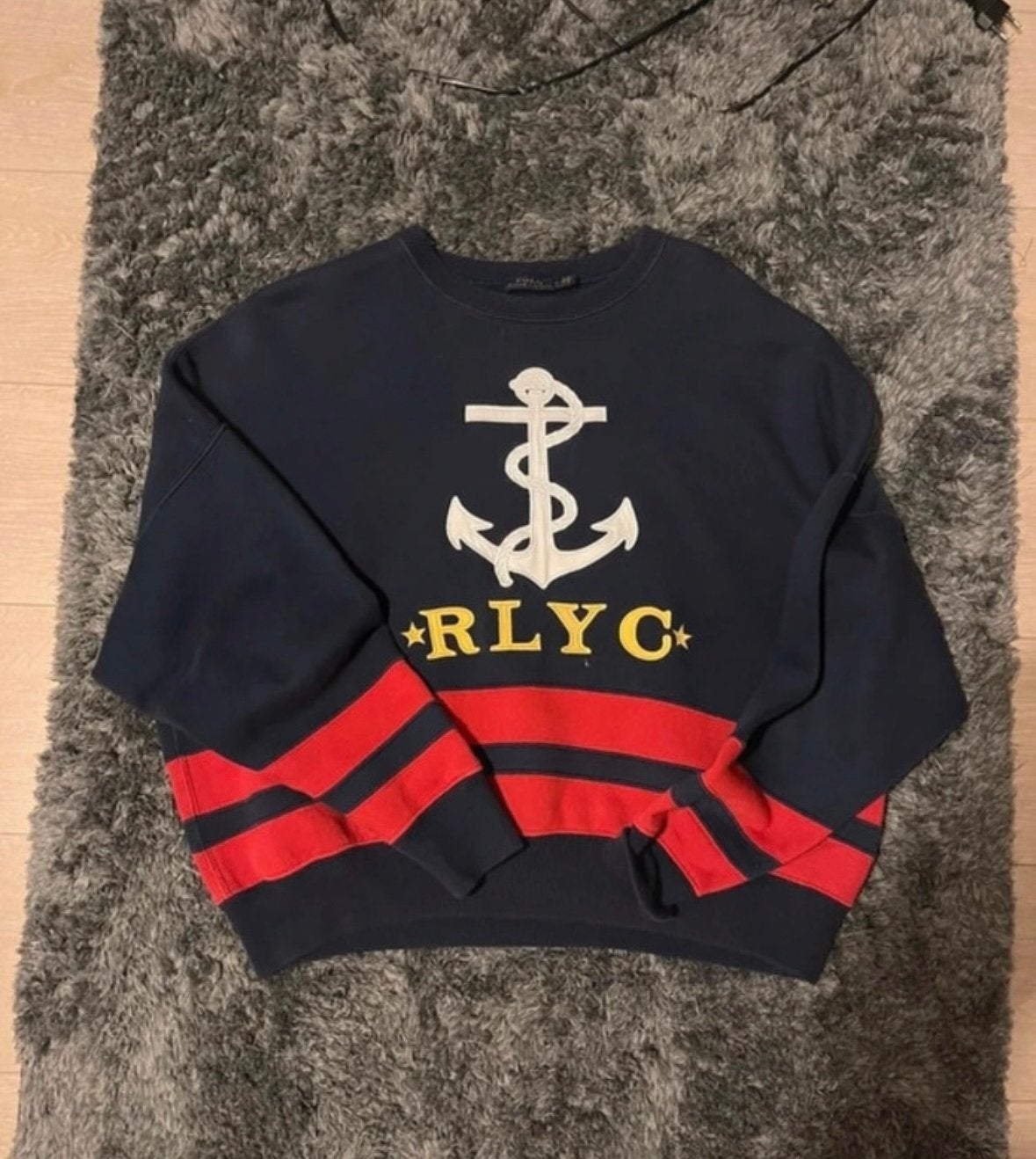 Ralph lauren sweater, Kleding | Dames, Truien en Vesten, Ophalen of Verzenden, Zo goed als nieuw, Maat 36 (S), Blauw