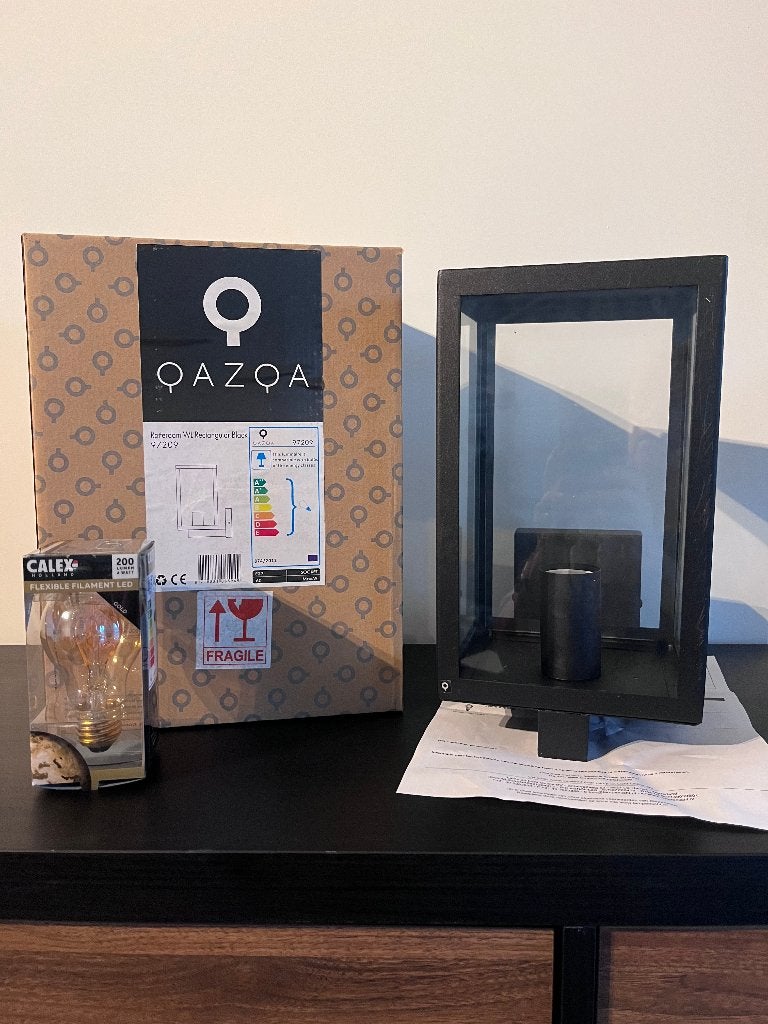 QAZQA Wall Lamp Lantern - New, Ophalen, Nieuw