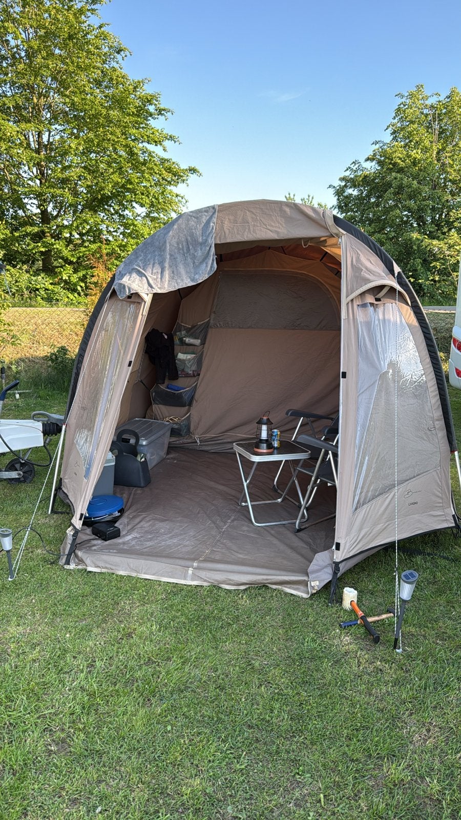 Bardani Livingo tent 2-3 persoons met stahoogte, Ophalen, Gebruikt, Tot en met 3