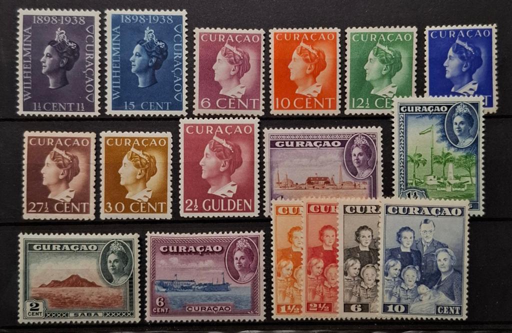 Kavel Curaçao ongebruikt, Verzenden, Postfris