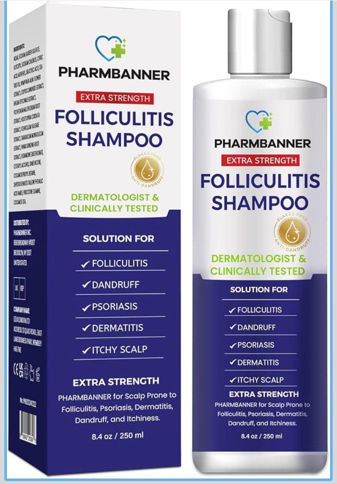 PHARMBANNER Anti-Fungal Shampoo, Ophalen of Verzenden, Nieuw, Shampoo of Conditioner