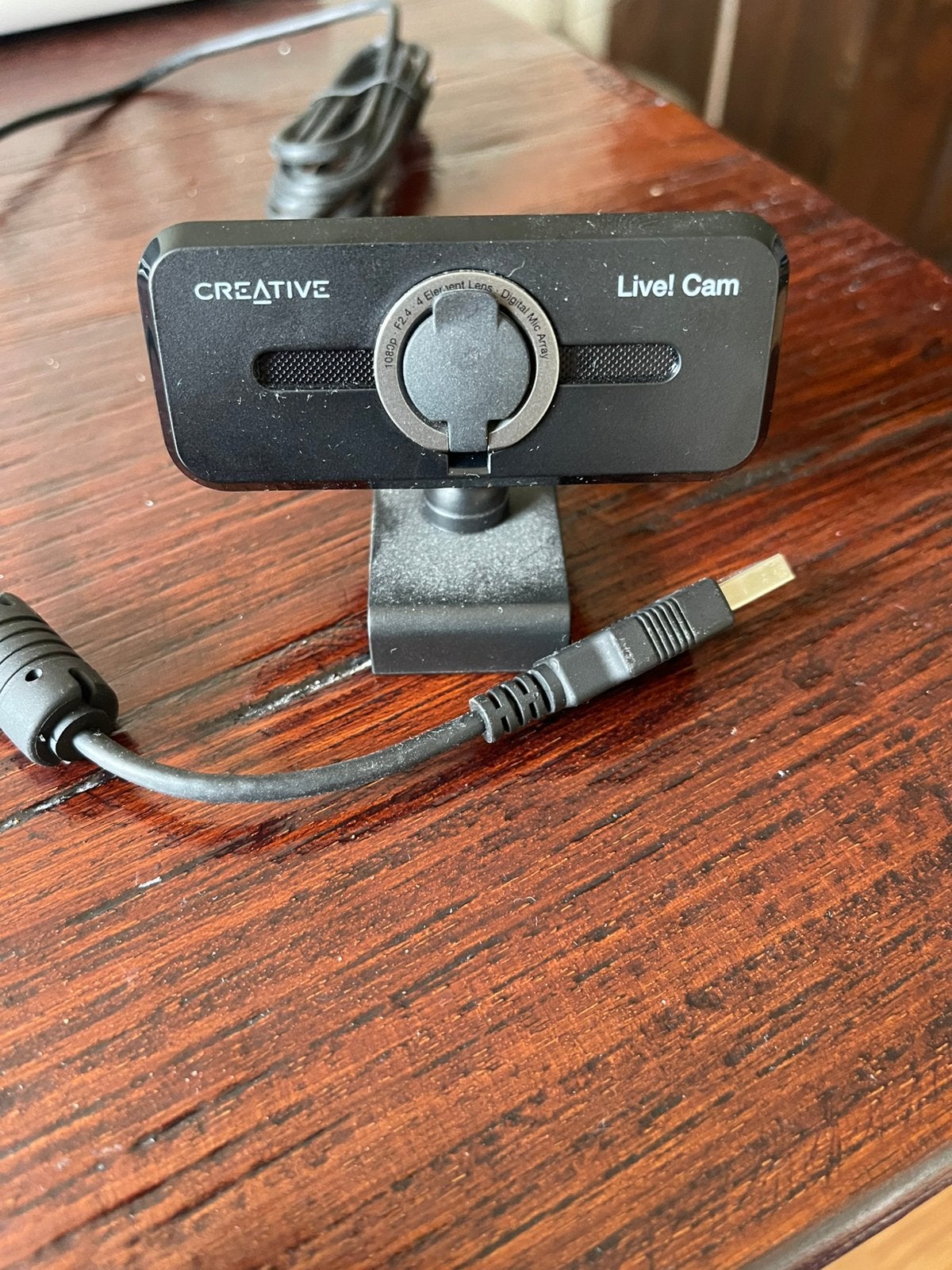 Creative Live! Cam Sync 1080p V2 Full HD Webcam, Ophalen of Verzenden, Zo goed als nieuw