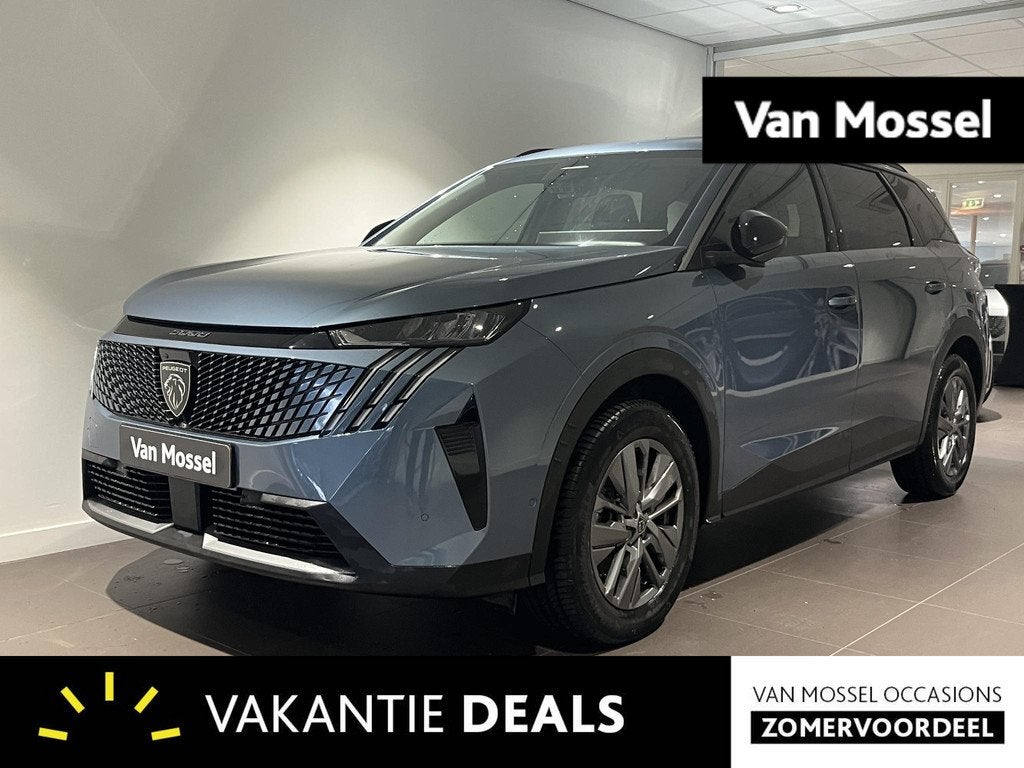 Peugeot 5008 Hybrid Allure | 360 CAMERA | STUURVERWARMING |, Auto's, Peugeot, 1199 cc, Blauw, Hybride Elektrisch/Benzine, 3 cilinders