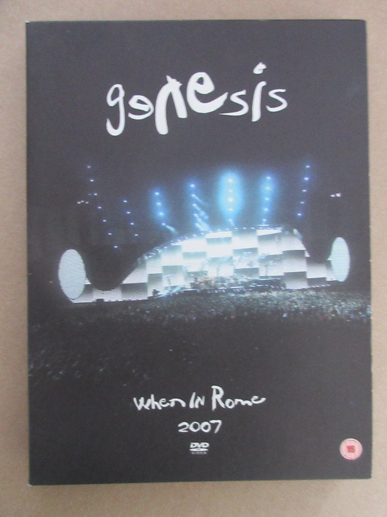 Genesis – When In Rome 2007  -3 DVD, Cd's en Dvd's, Alle leeftijden, Ophalen of Verzenden, Zo goed als nieuw
