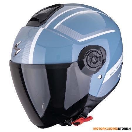 Scorpion Exo-City II Cosmos Jethelm, Blauw-Zilver, Ophalen of Verzenden, Nieuw met kaartje