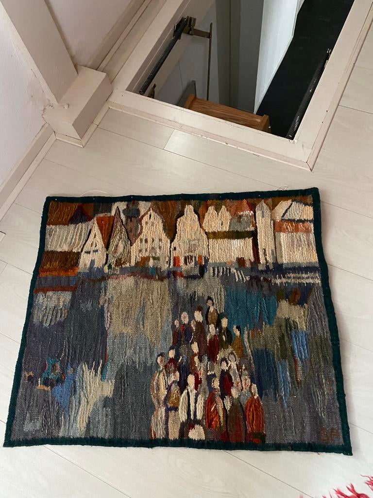 Voor aan de wand (Pools wandkleed), Ophalen