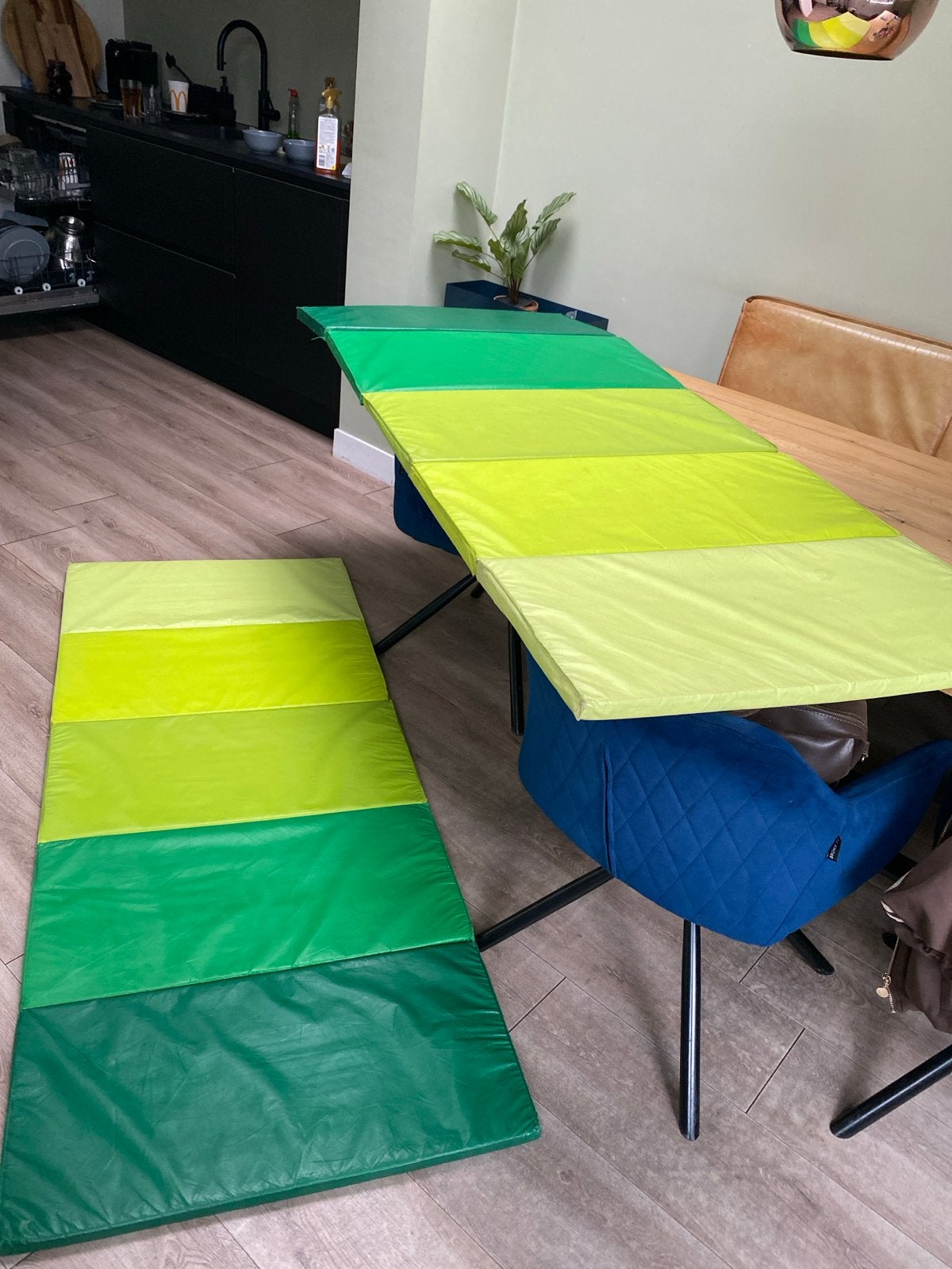 Opvouwbare Gymnastiekmat - Ikea, Ophalen, Gebruikt