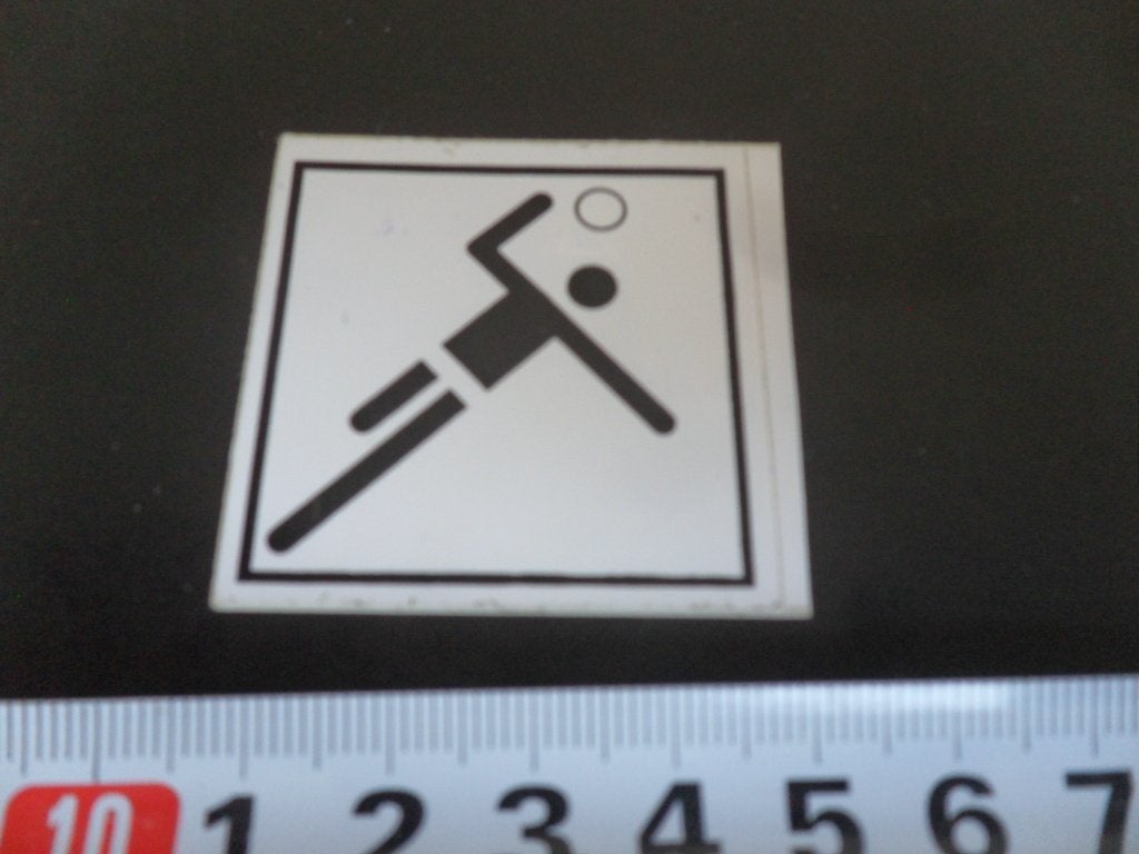 sticker Hansaplast Pictogrm Handbal sport PF186, Verzamelen, Ophalen of Verzenden, Zo goed als nieuw