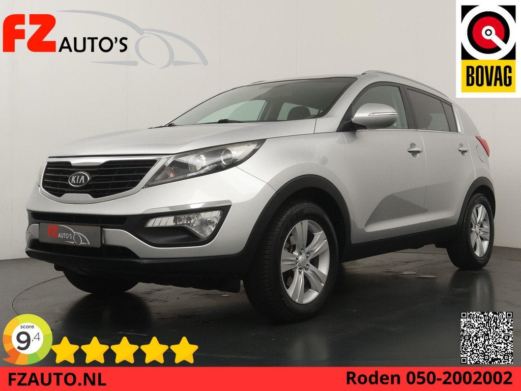 Kia Sportage 2.0 X-ecutive Plus Pack - Cruise Control - Clim, Auto's, Gebruikt, 4 cilinders, Leder en Stof, 163 pk