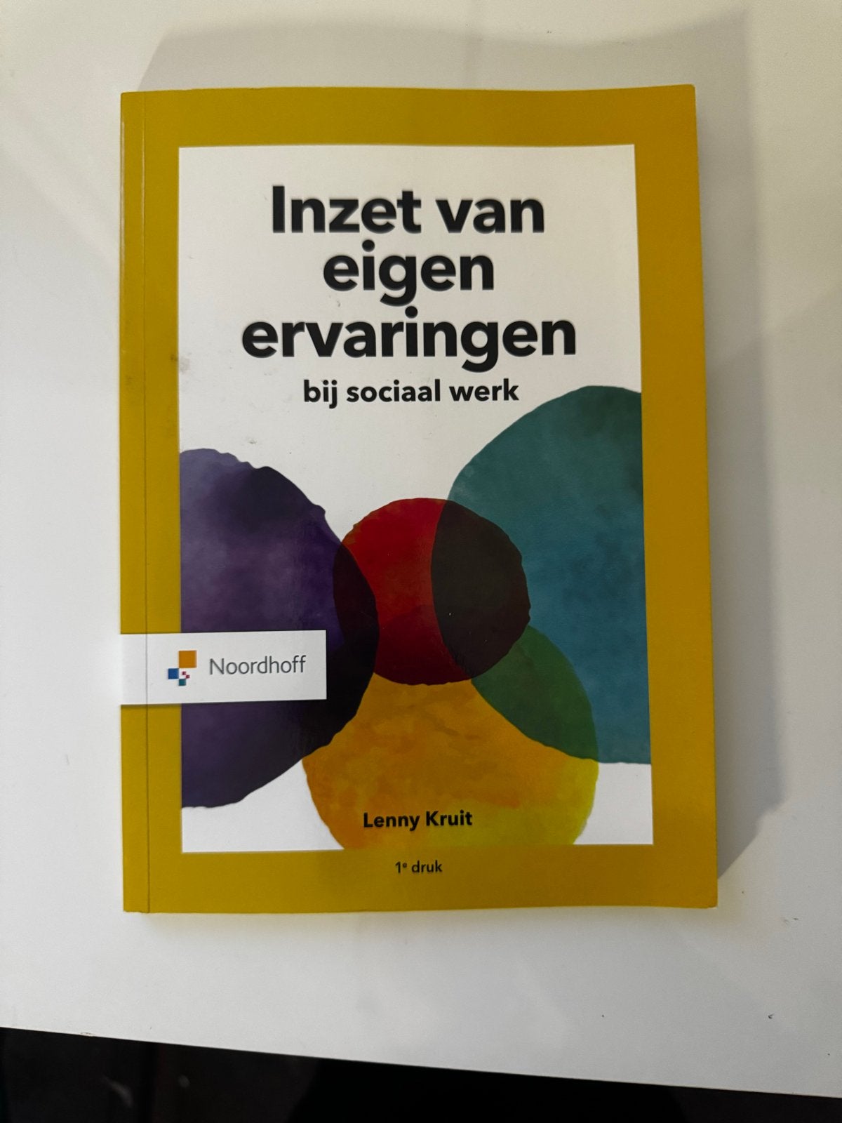 Inzet van eigen ervaringen bij sociaal werk - Lenny Kruit, Ophalen of Verzenden, Gamma, Zo goed als nieuw, HBO