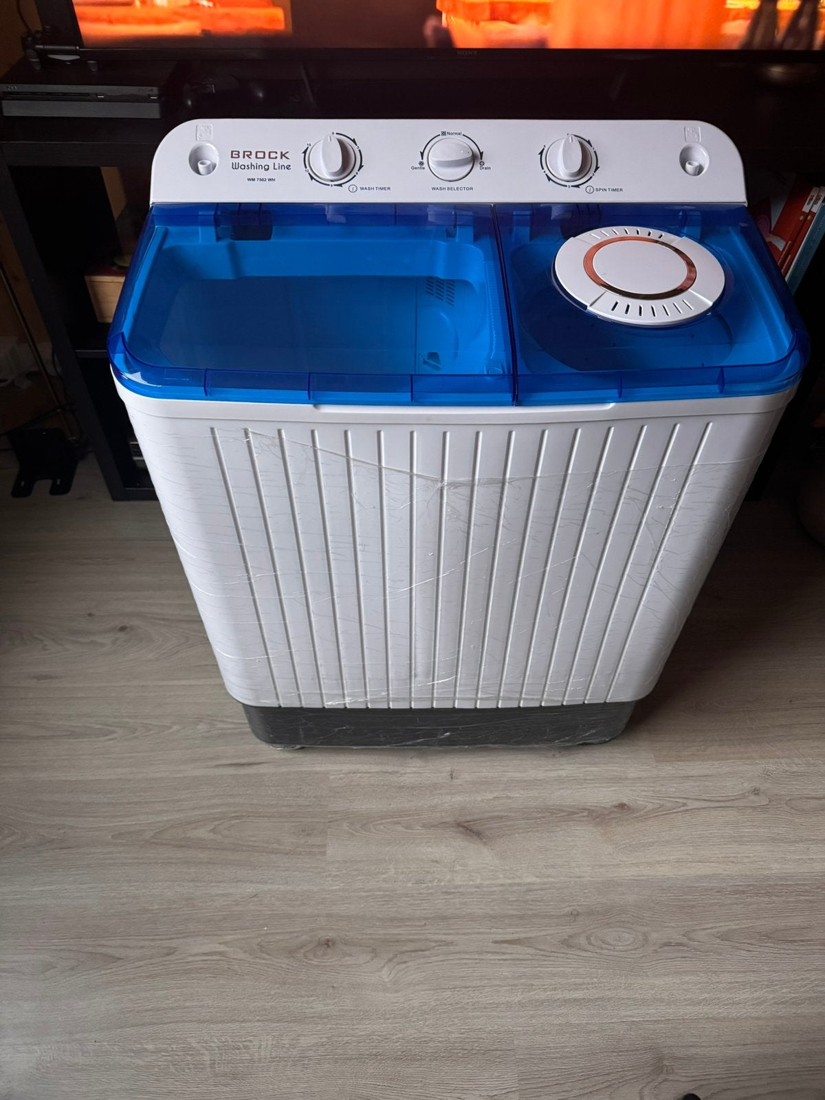 Mobiele camping wasmachine, Ophalen, Zo goed als nieuw, Minder dan 1200 toeren, Minder dan 85 cm