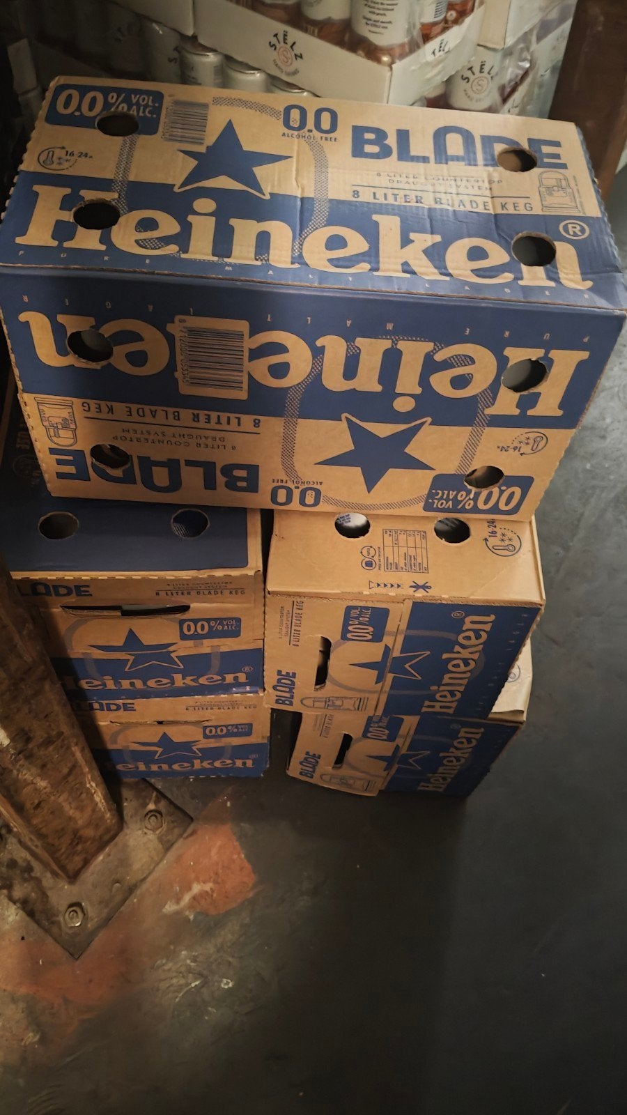 0.0 Heineken Blade THT: 17-03-2027 5 keer, Ophalen of Verzenden