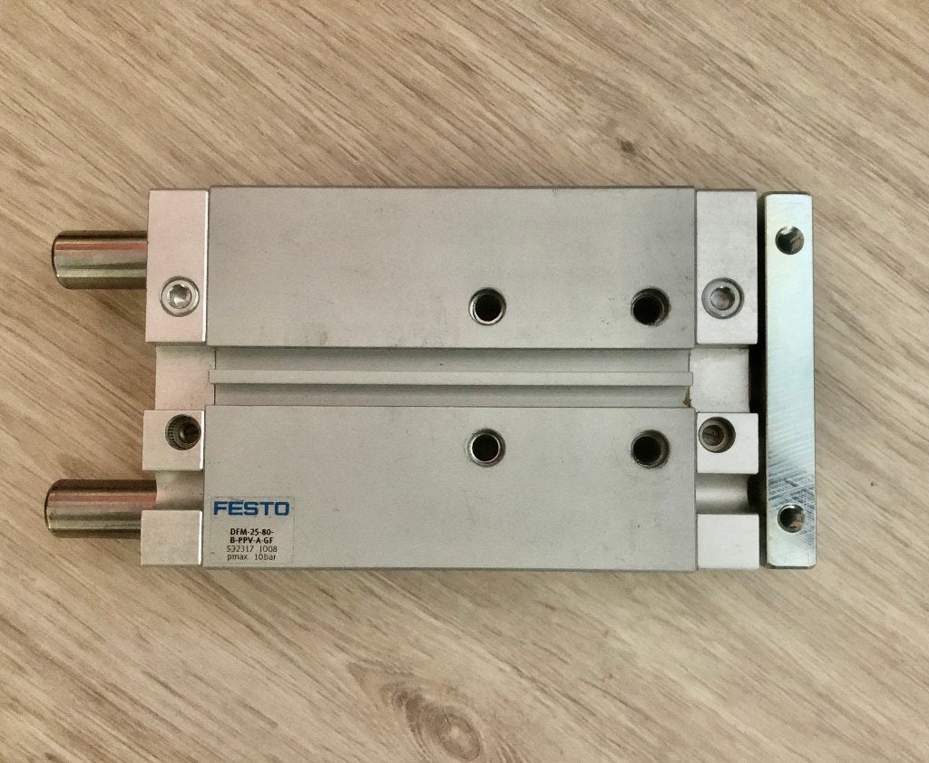 FESTO - Geleide cilinder - DFM-25-80-B-PPV-A-GF - 532317, Ophalen of Verzenden, Nieuw