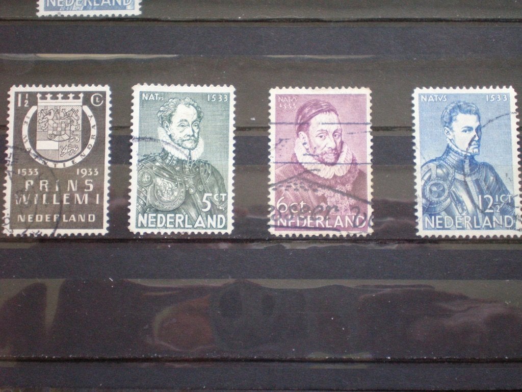 nederland nvph 252-255 gebruikt (S 675)..€ 0,15, Postzegels en Munten, Postzegels | Nederland, Verzenden