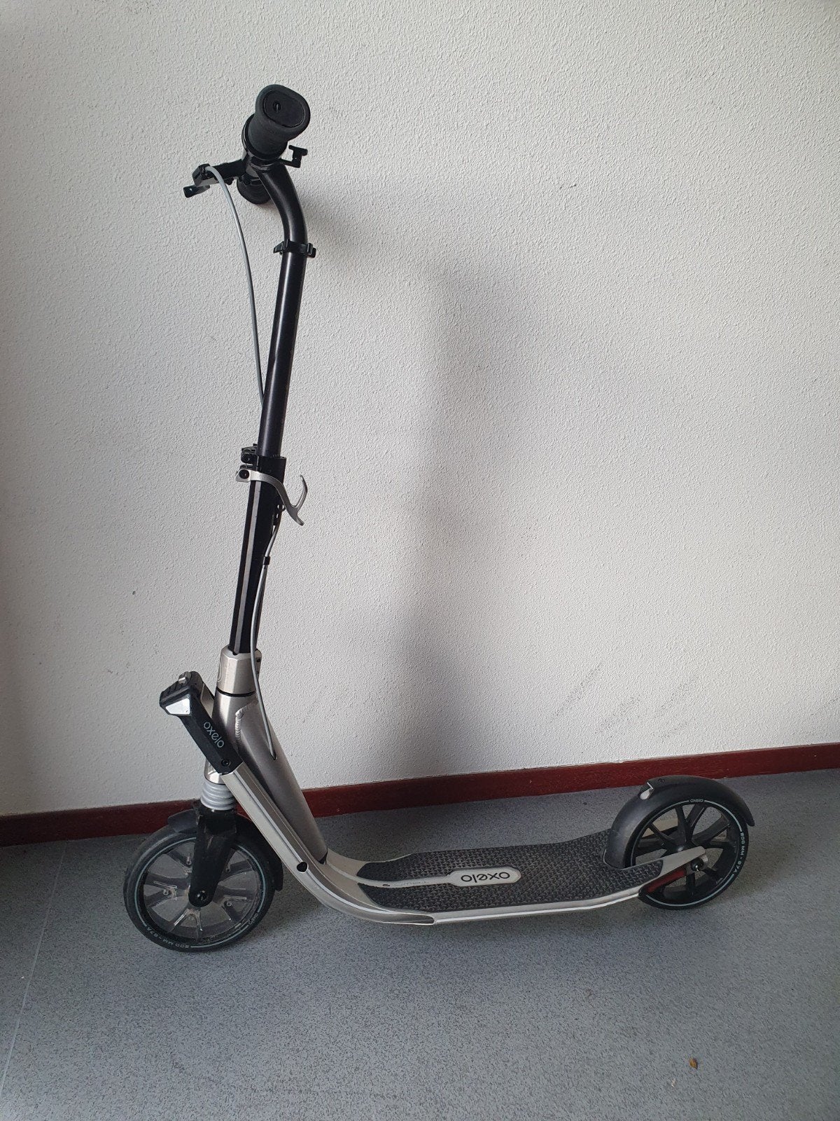 Oxelo Town 9 step, handrem, opvouwbaar, hoogte verstelbaar, Ophalen, Gebruikt, Gewone step, Oxelo (Decathlon)