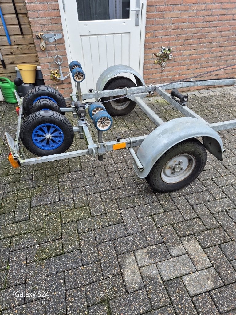 Te koop gegalvaniseerd boot trailer, Minder dan 1500 kg, Verstelbare verlichting, Overige typen, Minder dan 6 meter