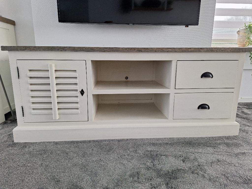 TV meubel Televisiekast Stereomeubel TV-kast, Huis en Inrichting, Kasten | Televisiemeubels, Ophalen, Gebruikt, 100 tot 150 cm