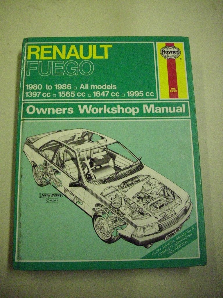 Renault Fuego Haynes boek, Ophalen of Verzenden