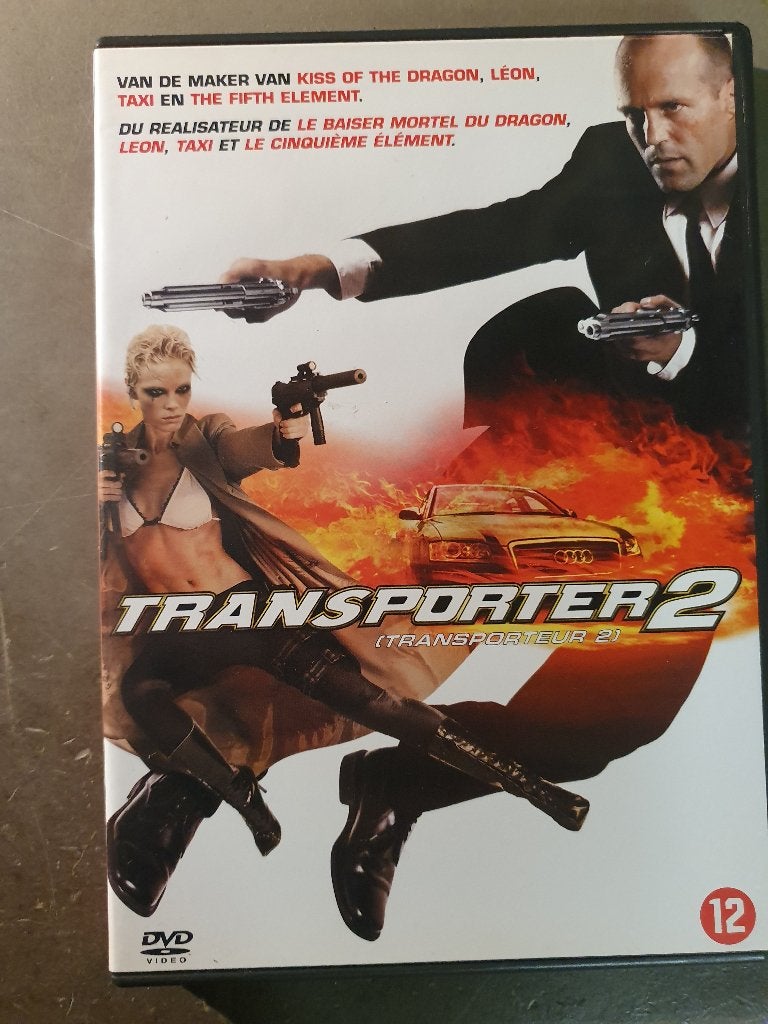 DVD Transporter 2, Alle leeftijden, Ophalen, Zo goed als nieuw