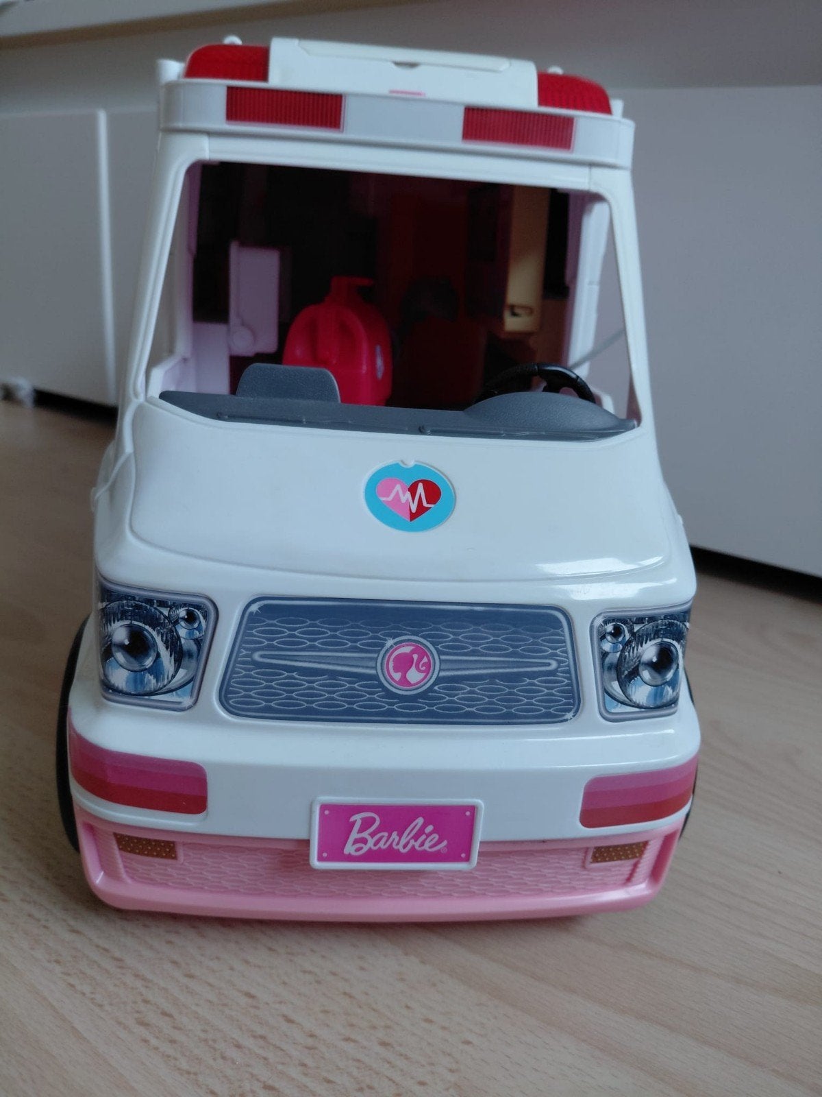 Barbie Dierenambulance Speelset met Accessoires, Ophalen, Zo goed als nieuw, Meisje
