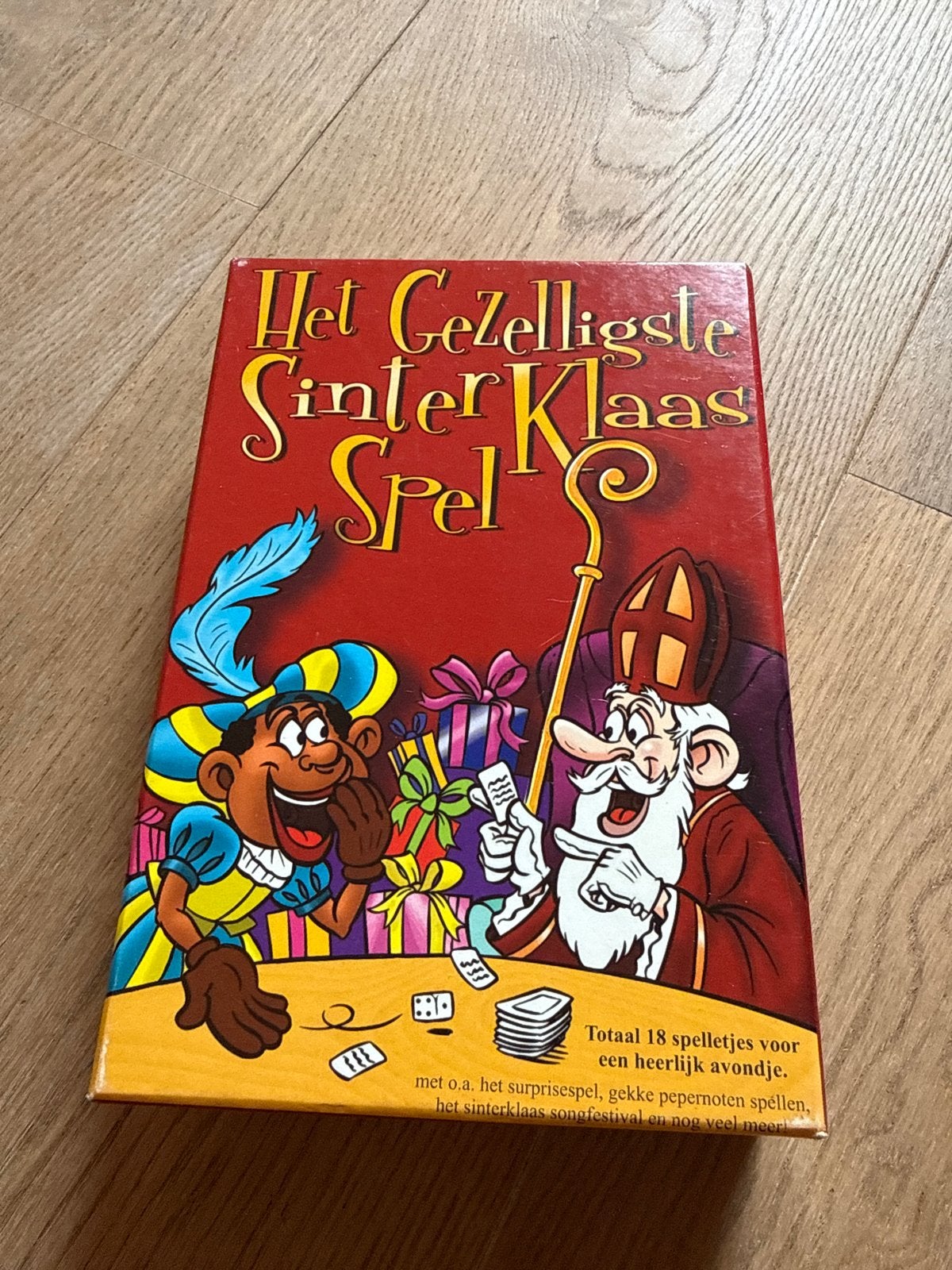 Het Gezelligste Sinterklaas Spel - Bordspel, Drie of vier spelers, Ophalen of Verzenden, Gebruikt