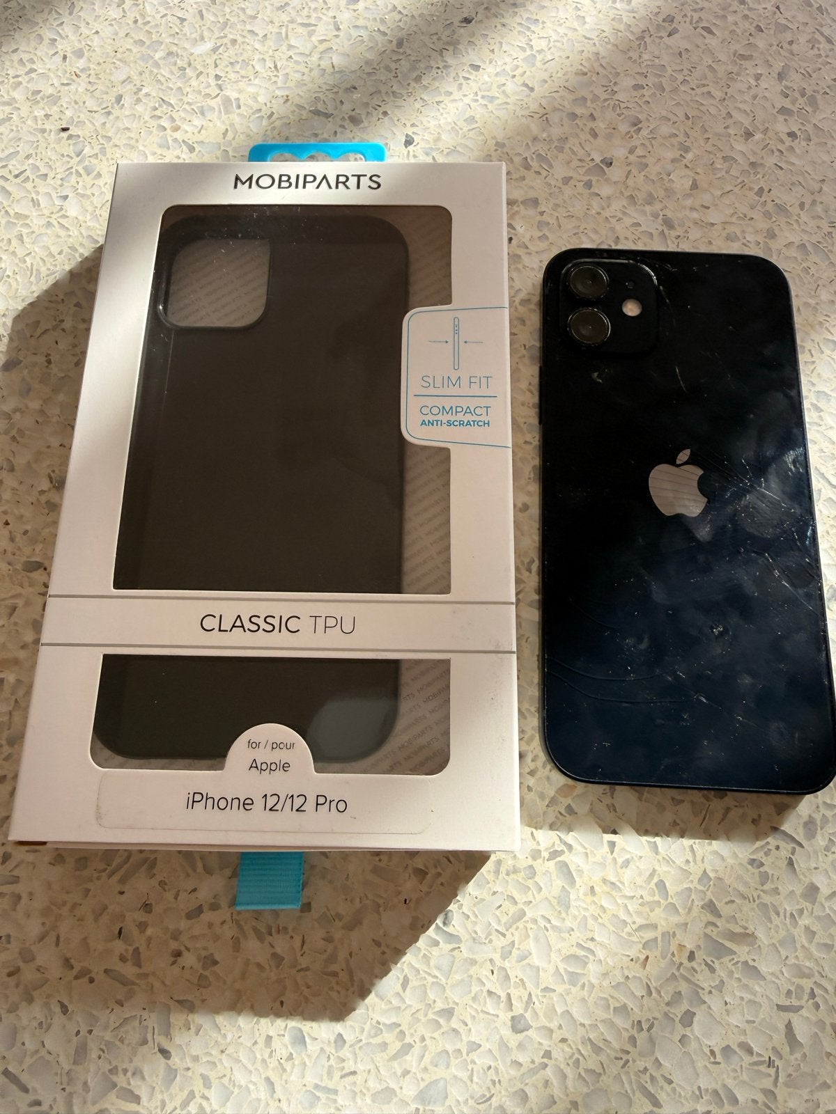 iPhone 12 128gb zwart 84% batterij, Ophalen of Verzenden, Gebruikt, Zwart, IPhone 12