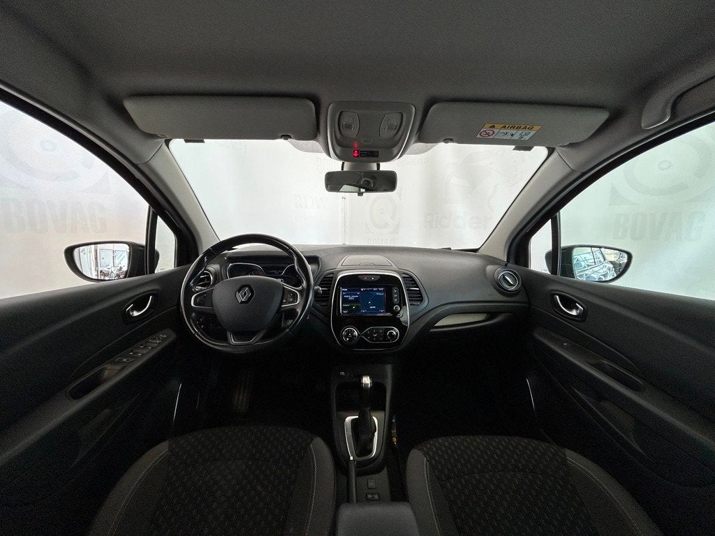 Renault Captur 1.2 TCe Intens|NAP|AUTOMAAT|CRUISE|AIRCO|PARK, Auto's, Renault, Gebruikt, 4 cilinders, 635 kg, Zwart