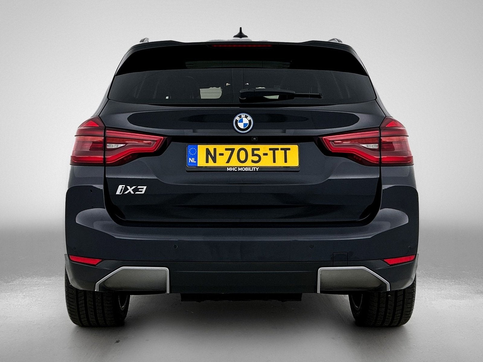 BMW iX3 High Executive 80 kWh (bj 2021, automaat), Auto's, BMW, Automaat, Achterwielaandrijving, Gebruikt, Zwart