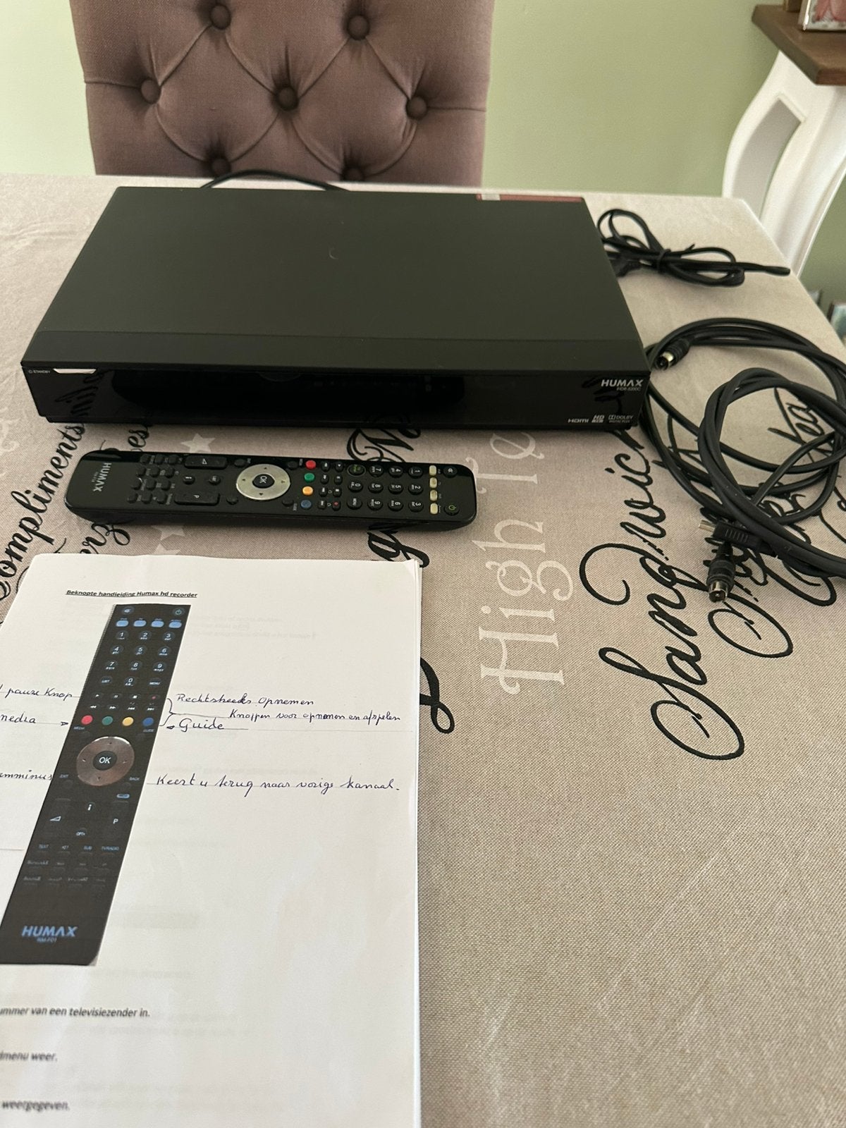 HUMAX ,hdmi 5200 c “, Ophalen, Zo goed als nieuw, JVC