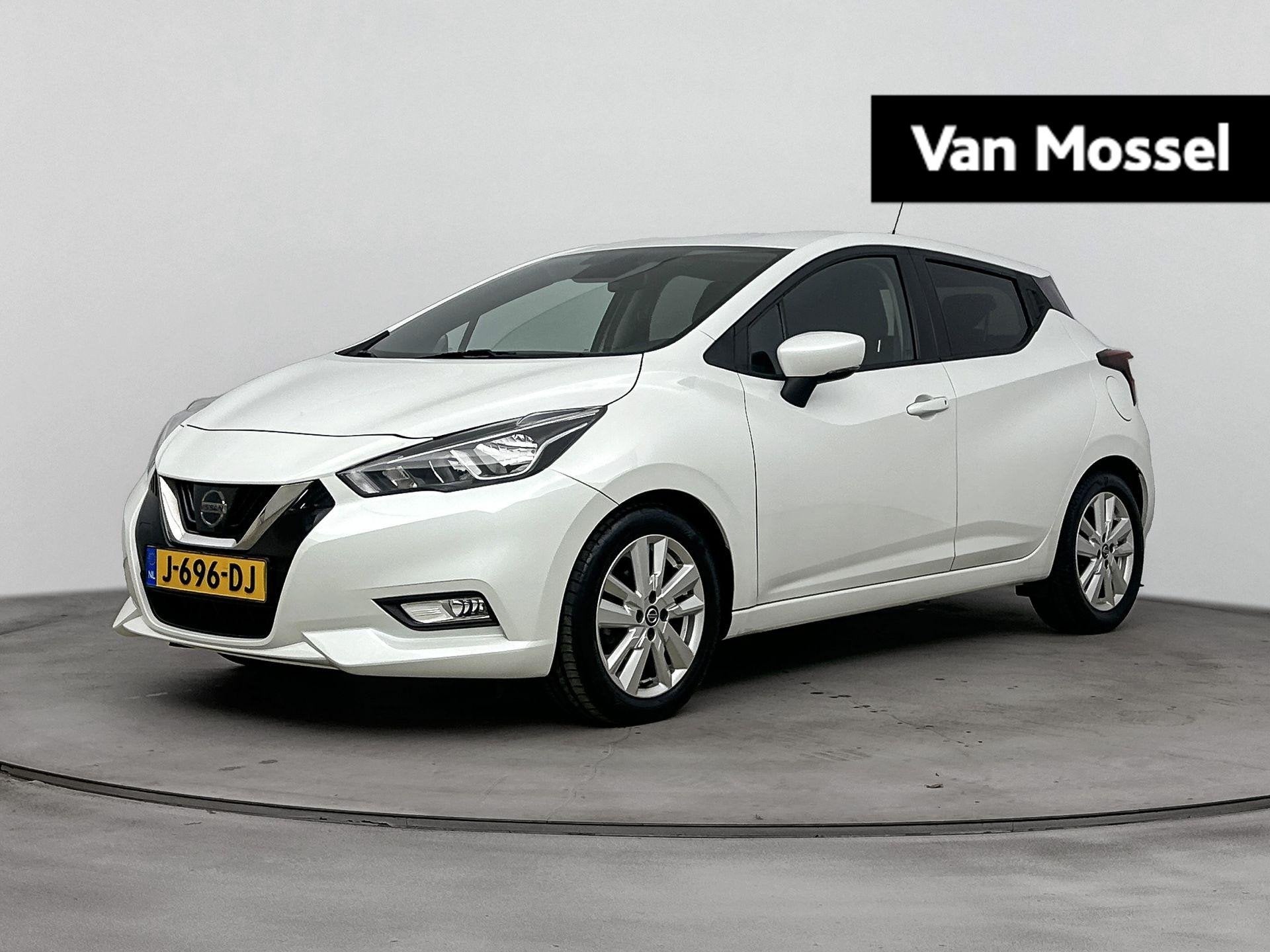 Nissan Micra 1.0 IG-T N-Connecta | Camera achter | Carplay/A, Auto's, Voorwielaandrijving, Euro 6, Wit, Origineel Nederlands
