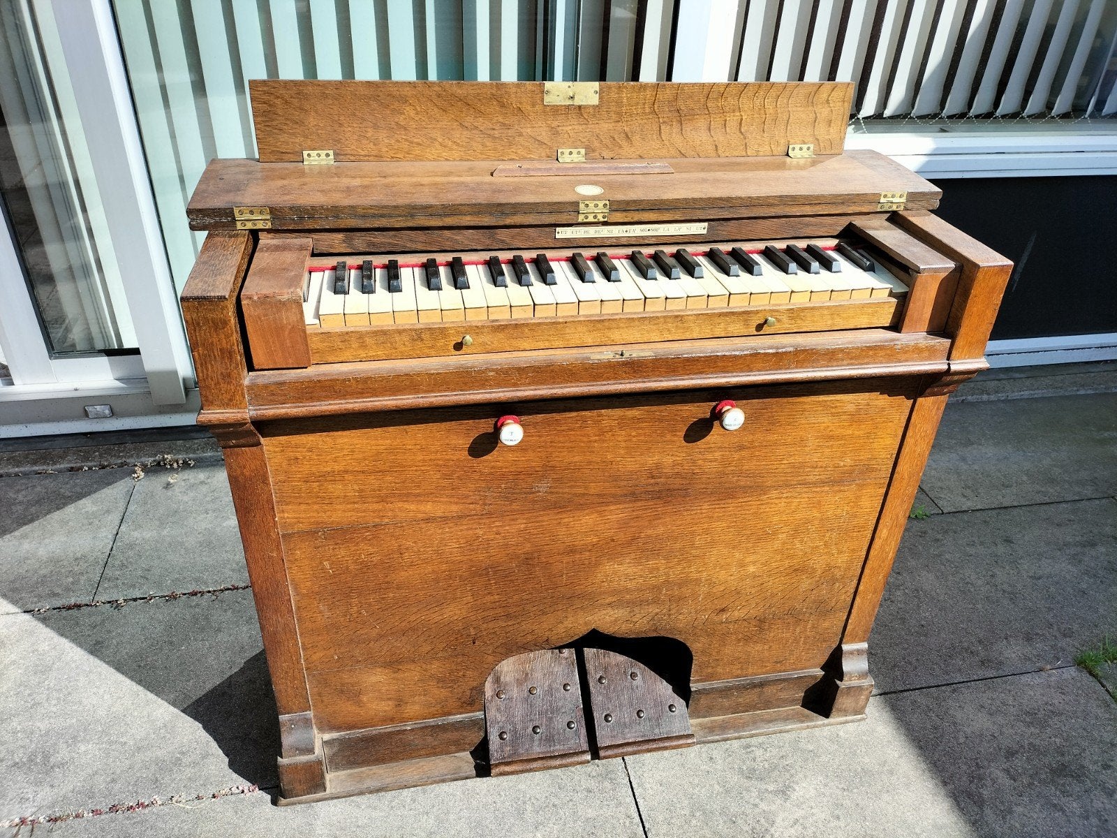 Drukwind Harmonium Dewingle, Ophalen, Gebruikt, 1 klavier, Harmonium