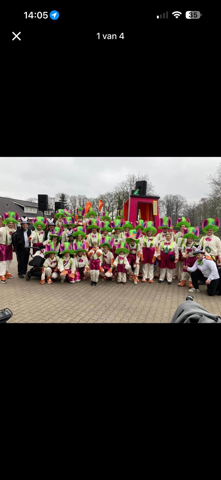 Leuke carnavalspakken  +\-30volwassenen en 15 kids, Ophalen, Carnaval, Maat 46/48 (XL) of groter, Kleding