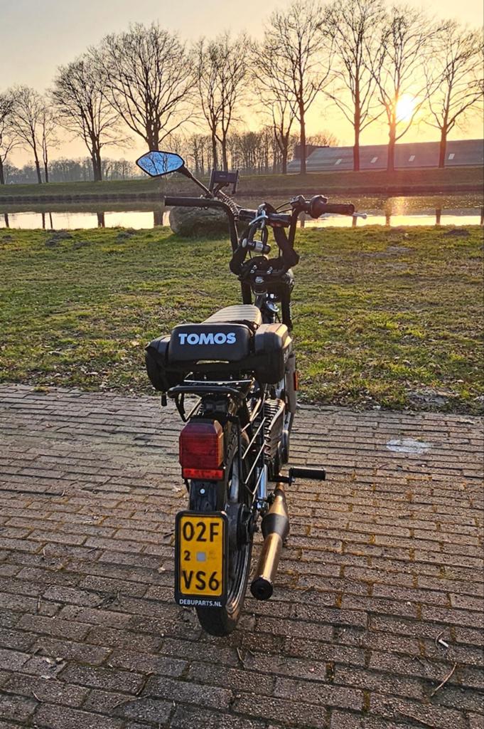 Tomos A3 65cc met Homoet uitlaat, Fietsen en Brommers, Brommers | Tomos, Gebruikt, Overige modellen, Maximaal 45 km/u, Ophalen of Verzenden