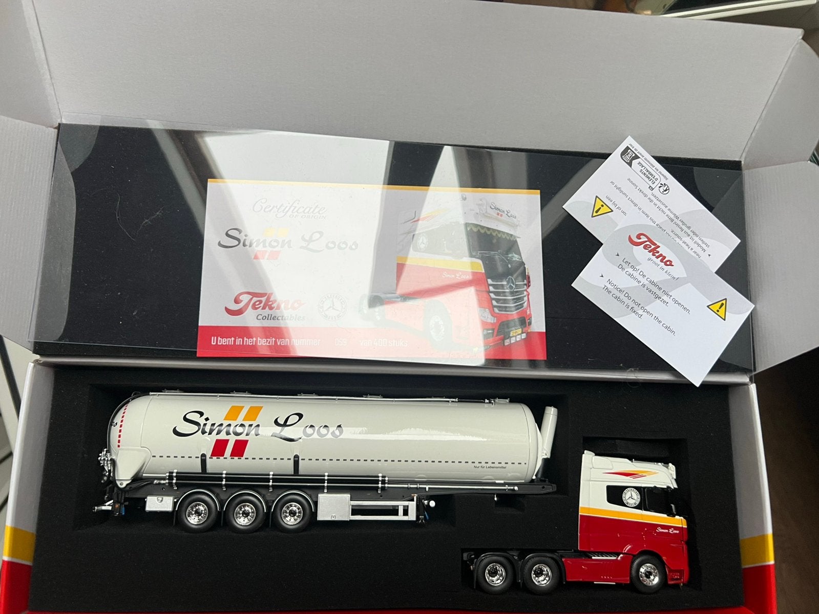 Simon Loos  Mercedes Actro Longline, Ophalen of Verzenden, Bus of Vrachtwagen, Tekno