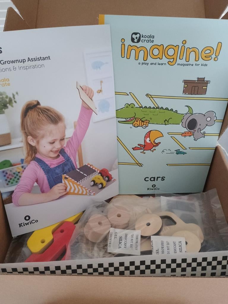 KiwiCo Koala Crate: Auto's Bouwen & Experimenteren, Ophalen of Verzenden, Nieuw, Bouwen