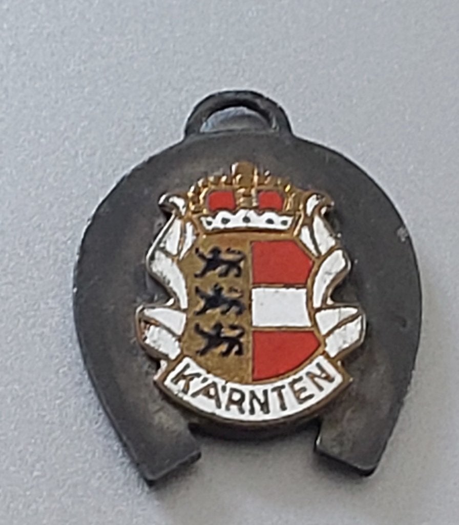 Vintage Oostenrijkse GUTE FAHRT Souvenir Hanger Kärnten, Ophalen of Verzenden, Gebruikt