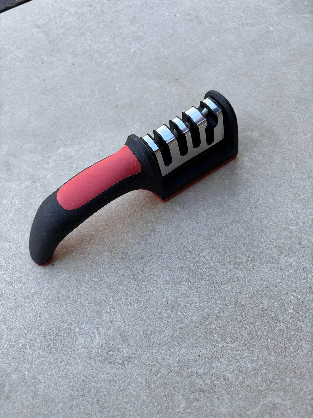 Messenslijper met 3 slijpstanden - Zwart/Rood, Overige typen, Nieuw, Ophalen of Verzenden, Zwart