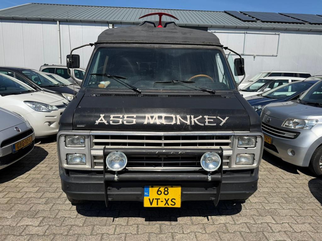 Chevrolet VANDURA 2500 Grijs kenteken LPG 1992 Chevy Van, Auto's, Gebruikt, 8 cilinders, Chevrolet, Bedrijf