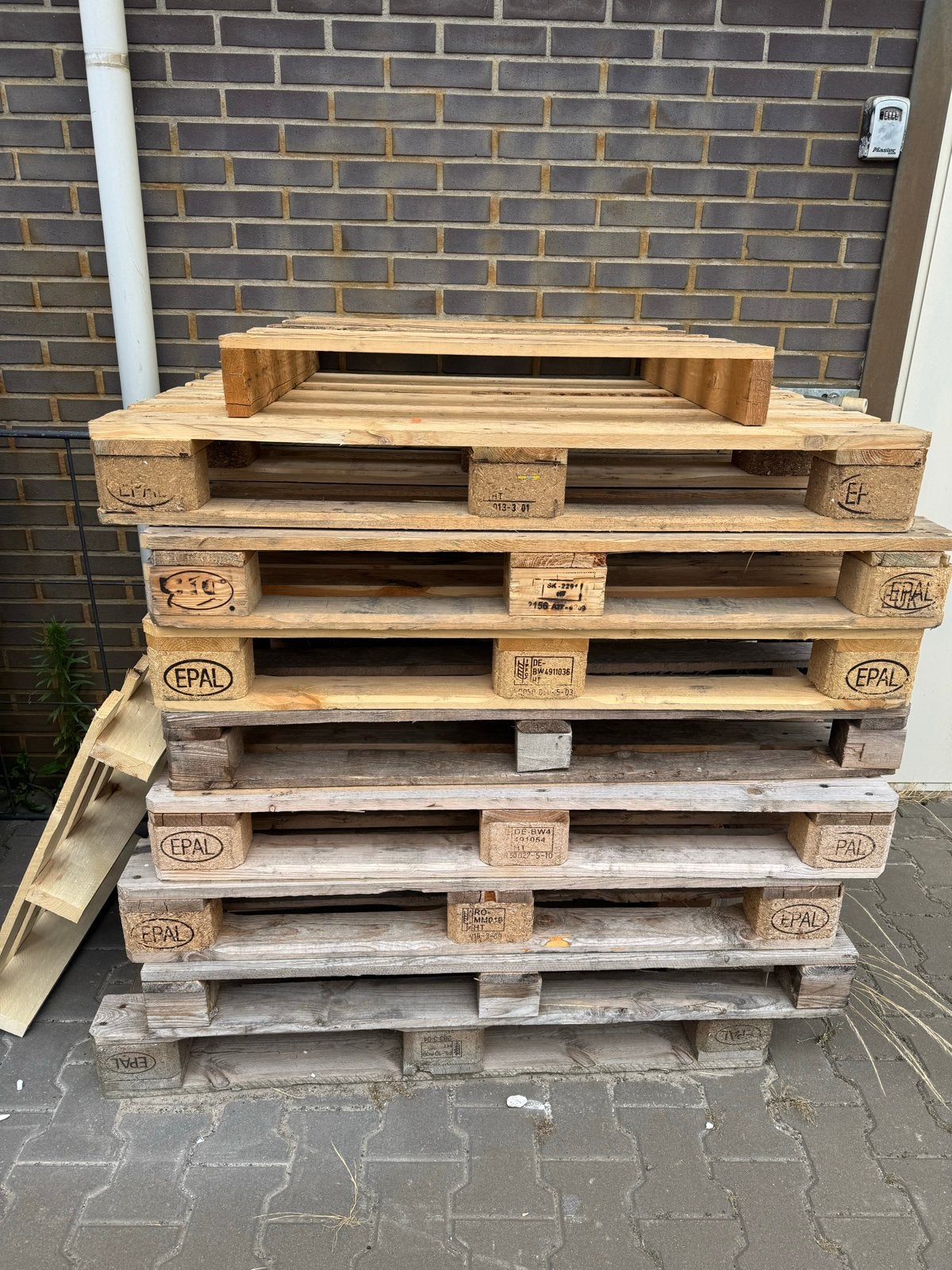 EPAL Europallets - Diverse maten en condities, Gebruikt, 100 cm of meer, 60 cm of meer, Overige typen