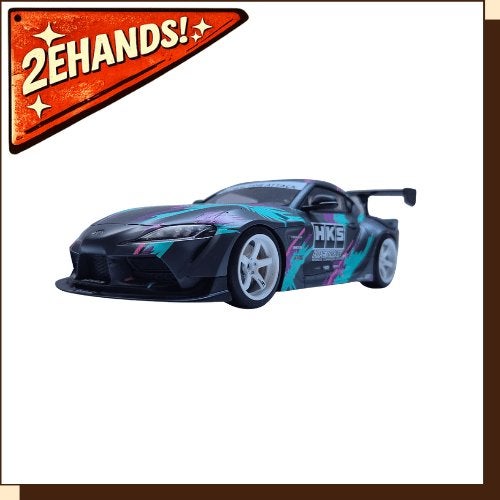 GT Spirit Toyota Supra HKS #GT407 uit 2019 - 1:18, Hobby en Vrije tijd, Modelauto's | 1:18, Overige merken, Auto, GT Spirit, Ophalen of Verzenden