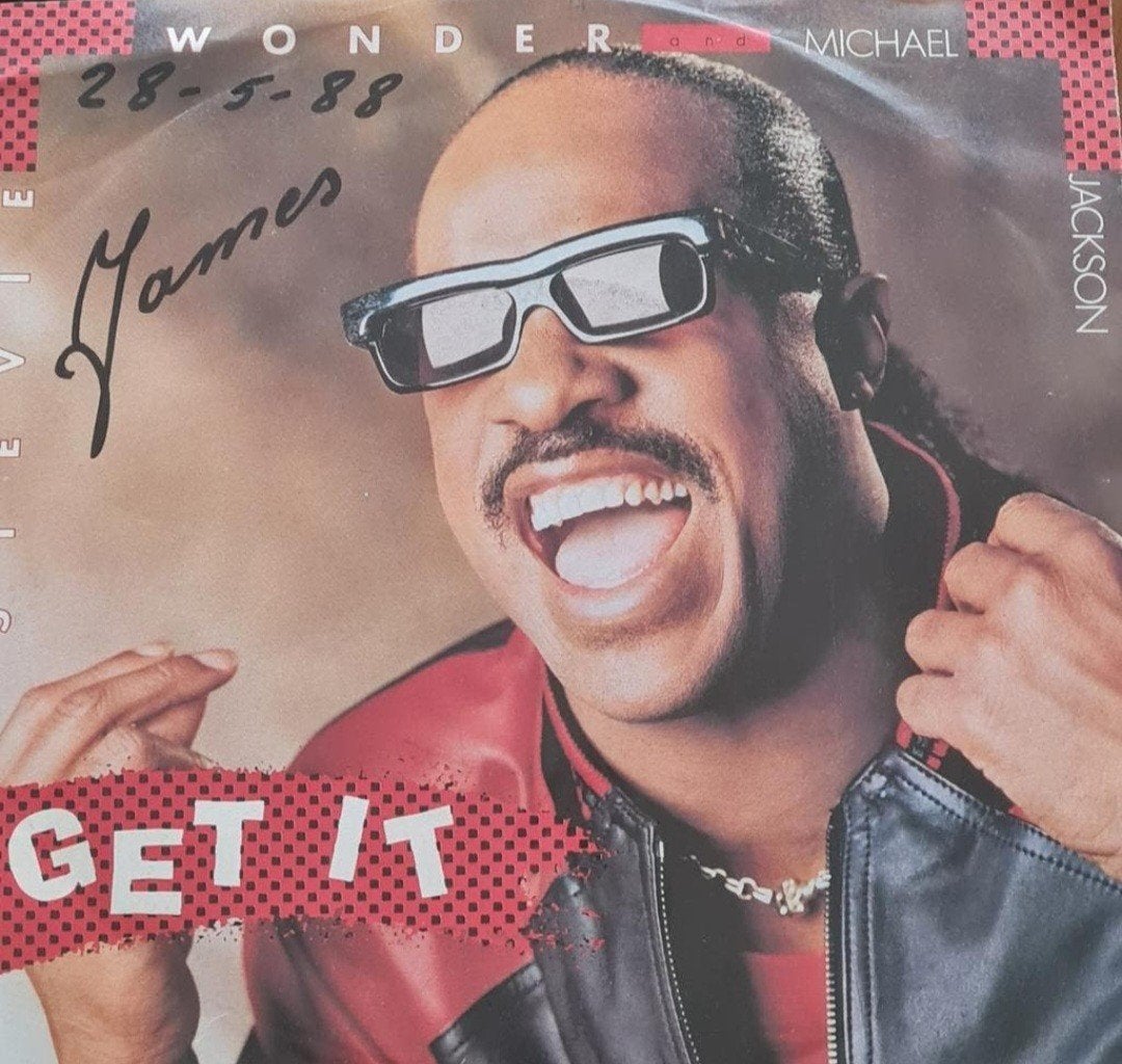 STEVIE WONDER & MICHAEL JACKSON - GET IT, Ophalen of Verzenden, Gebruikt, Pop