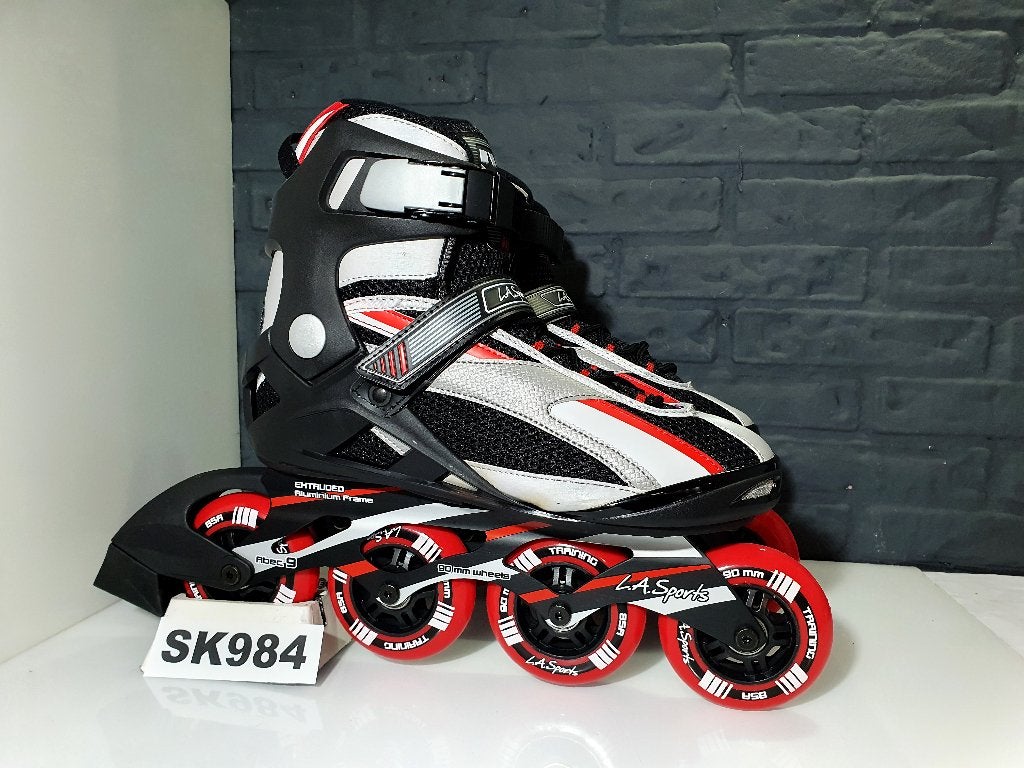 LA Sports RBZ Skeelers Skates 4x90 90mm Maat 41, Overige merken, Verzenden, Nieuw, Kinderen