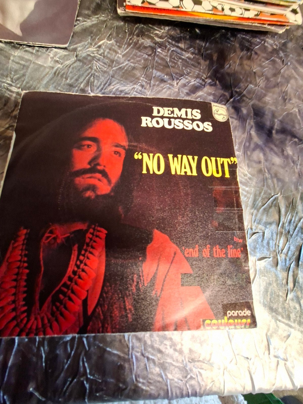 Demis Roussos - No Way Out (Vinyl Single), Gebruikt, Pop, 7 inch, Ophalen of Verzenden