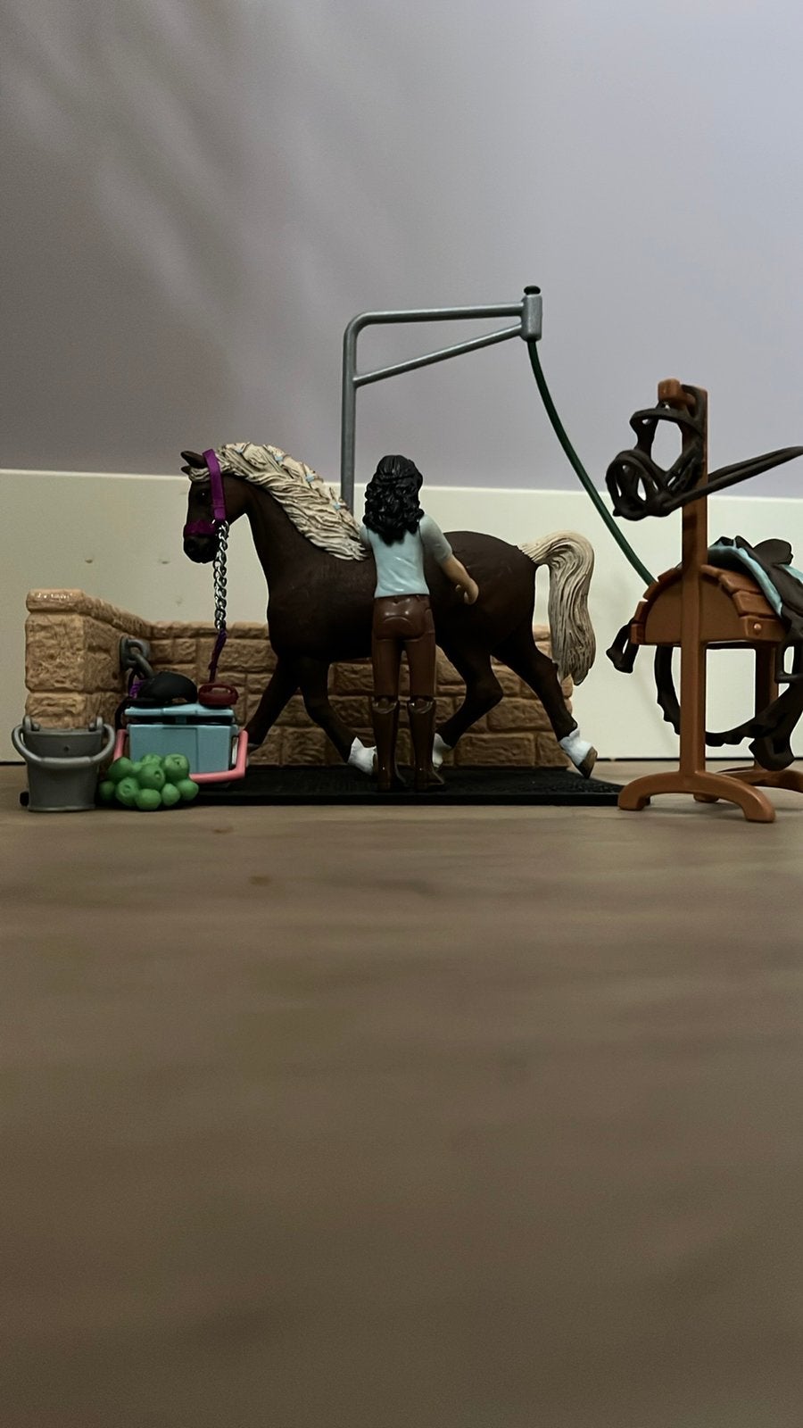 Schleich poets/wasplaats, Ophalen of Verzenden, Gebruikt