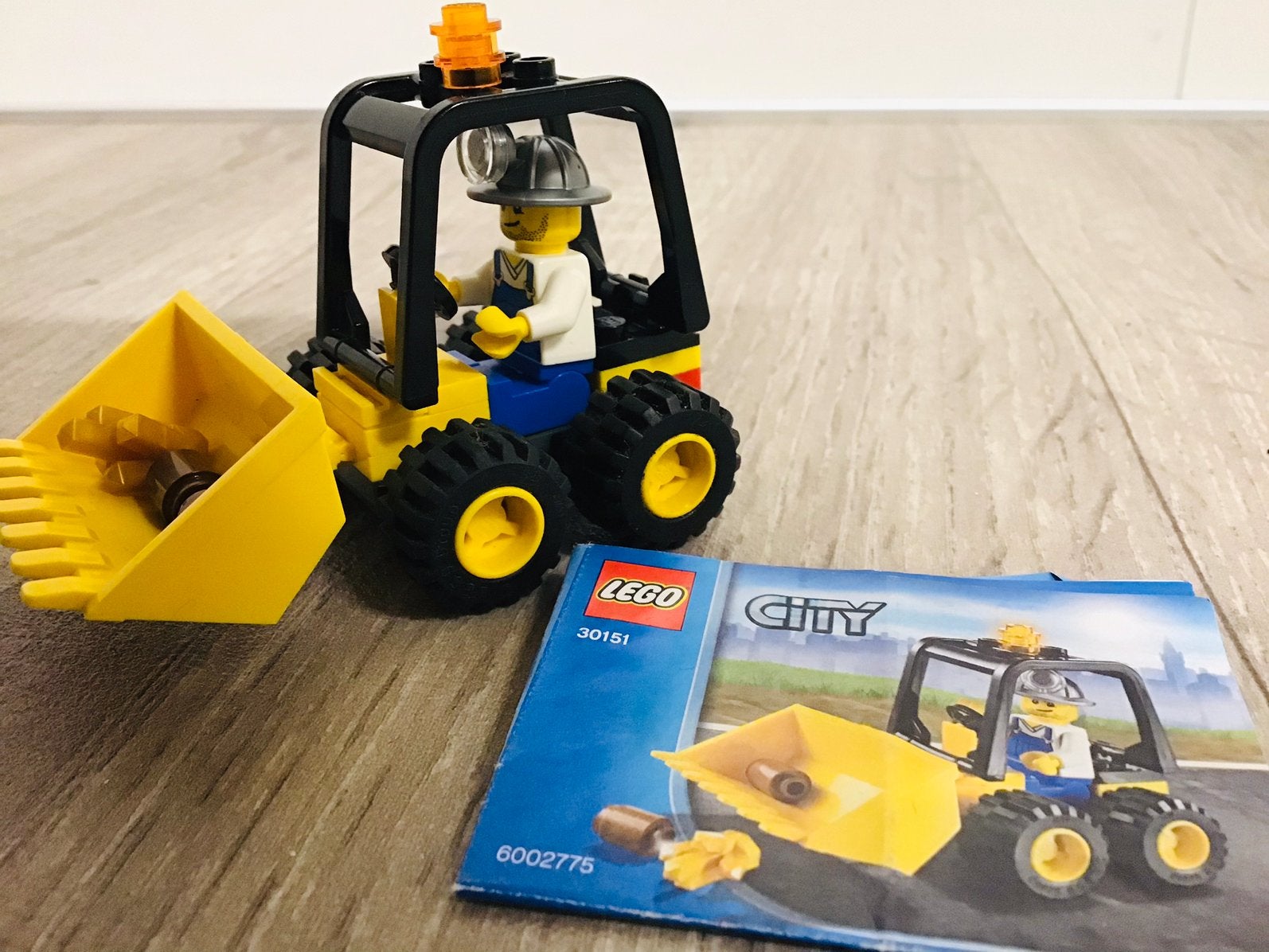 LEGO city 30151, mini dozer, compleet en ZGAN, City, Lego, Ophalen of Verzenden, Complete set