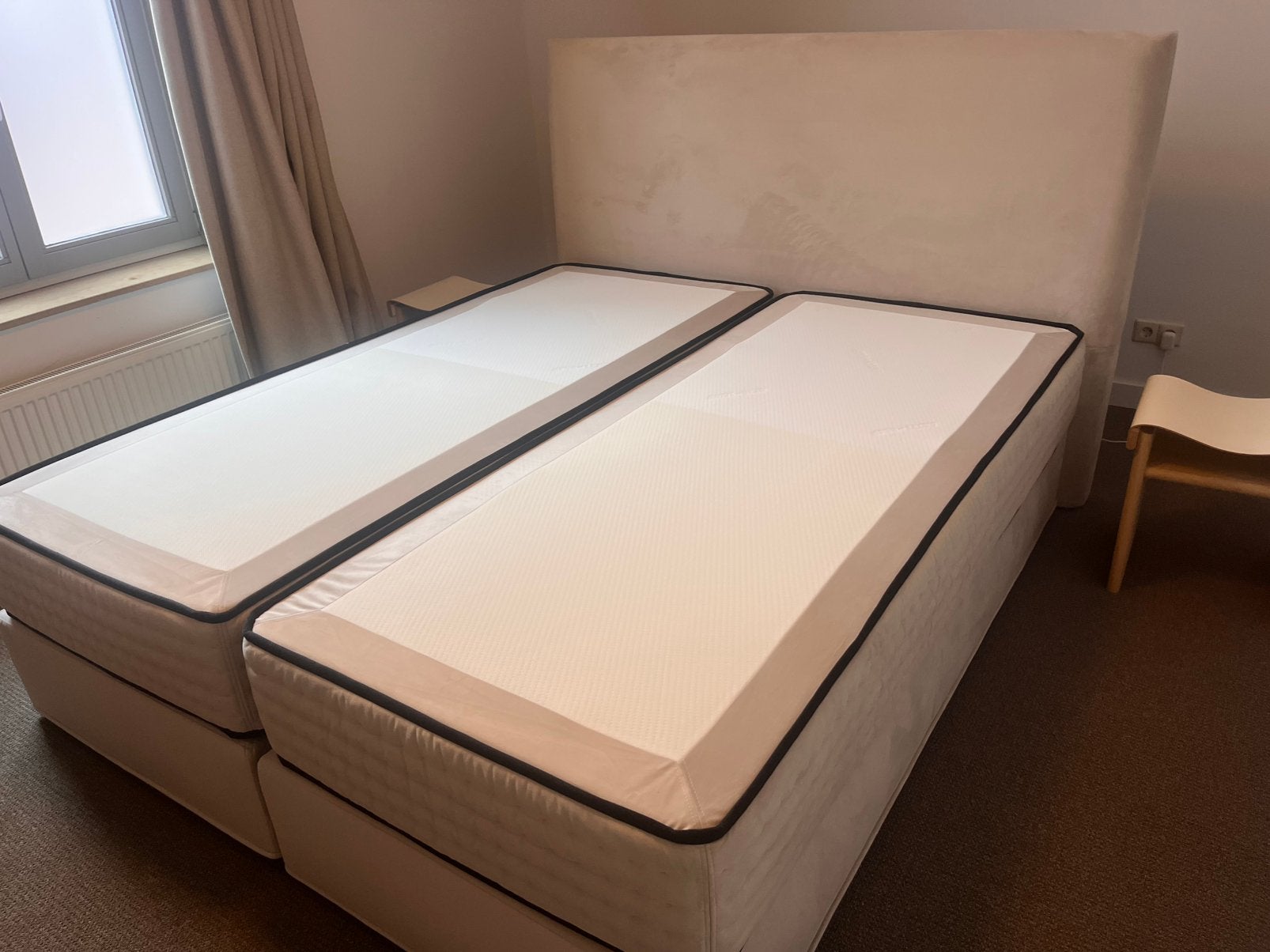 Swiss Sense Royal tweepersoons boxspring bed, Ophalen, Modern en comfortabel, Tweepersoons, Zo goed als nieuw