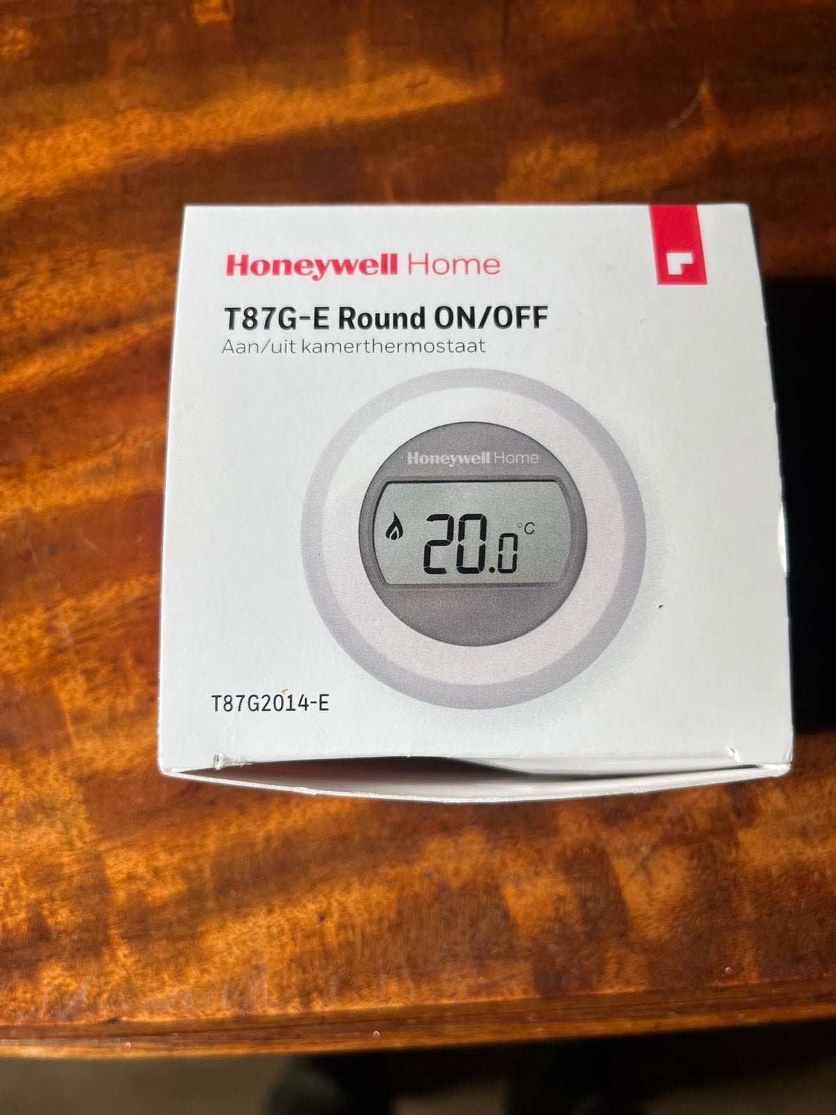 Honeywell Home T87G-E Round ON/OFF Kamerthermostaat, Ophalen, Slimme thermostaat, Nieuw