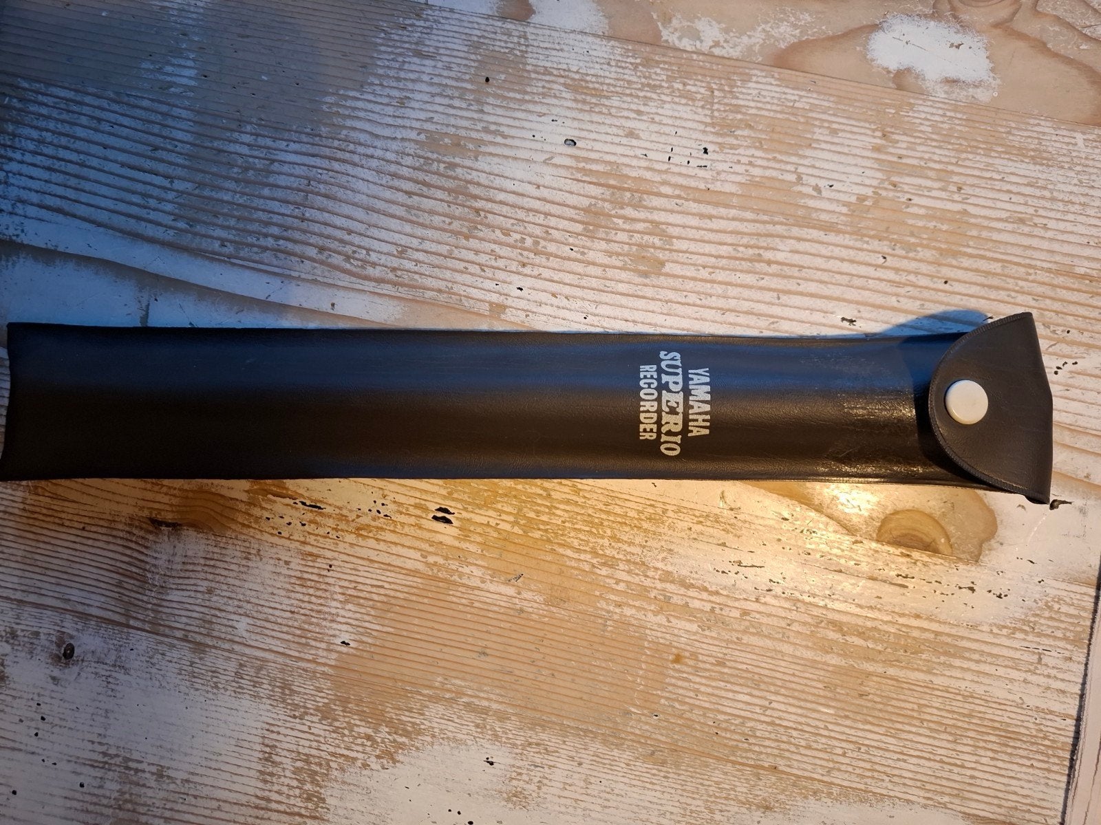 Yamaha Superio blokfluit met etui, Muziek en Instrumenten, Ophalen of Verzenden, Gebruikt, Sopraan of Sopranino, Kunststof
