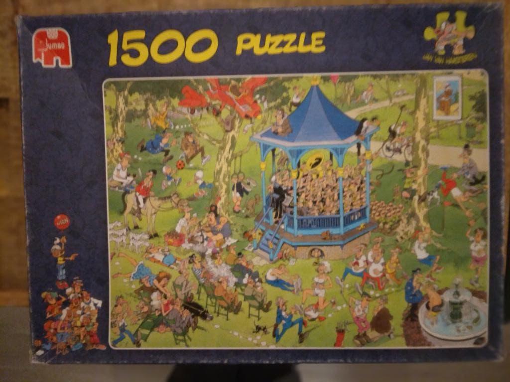 Jan v. Haasteren, Ophalen of Verzenden, 500 t/m 1500 stukjes, Gebruikt, Legpuzzel