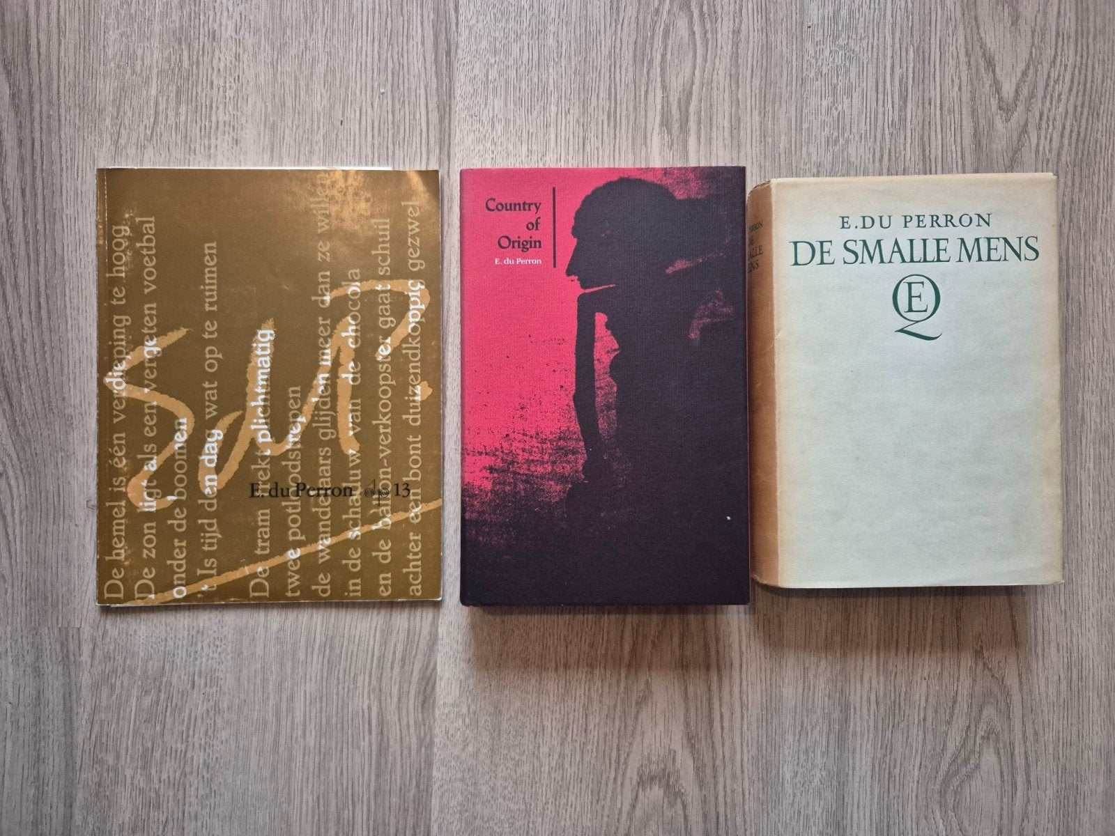 Pakket E. du Perron – 3 boeken (o.a. Schrijvers Prentenboek, Boeken, Ophalen of Verzenden, Gelezen